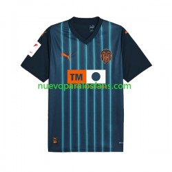 Camiseta de Fútbol Valencia CF Hombre Exterior 2023-2024 Manga Corta