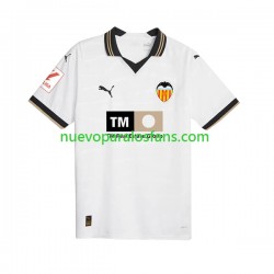 Camiseta de Fútbol Valencia CF Hombre Casa 2023-2024 Manga Corta