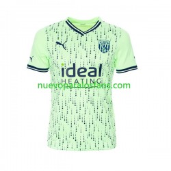 Camiseta de Fútbol West Bromwich Albion Hombre Exterior 2023-2024 Manga Corta