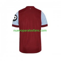 Camiseta de Fútbol West Ham United Hombre Casa 2023-2024 Manga Corta