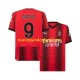 Camiseta de Fútbol AC Milan Olivier Giroud 9 Hombre Casa 2023-2024 Manga Corta