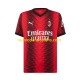 Camiseta de Fútbol AC Milan Rafael Leao 17 Niño Casa 2023-2024 Manga Corta