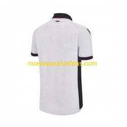Camiseta de Fútbol Albania Hombre Exterior 2023 Manga Corta