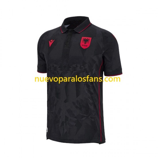 Camiseta de Fútbol Albania Hombre Tercera 2023 Manga Corta