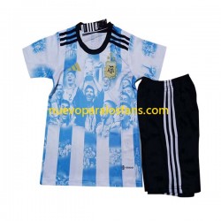 Camiseta de Fútbol Argentina All Stars Niño Casa 2023 Manga Corta
