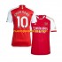 Camiseta de Fútbol Arsenal Smith Rowe 10 Hombre Casa 2023-2024 Manga Corta
