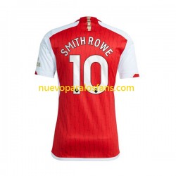 Camiseta de Fútbol Arsenal Smith Rowe 10 Hombre Casa 2023-2024 Manga Corta