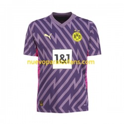 Camiseta de Fútbol Borussia Dortmund Portero Hombre Casa 2023-2024 Manga Corta
