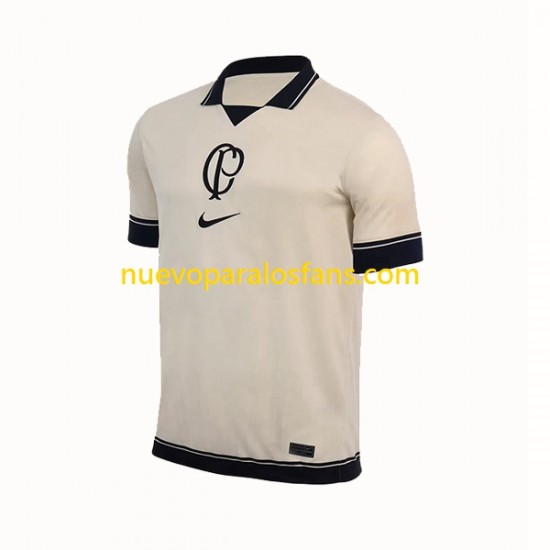 Camiseta de Fútbol Corinthians Hombre Cuarto 2023-2024 Manga Corta