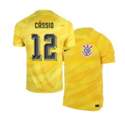 Camiseta de Fútbol Corinthians Cassio 12 Portero Hombre Exterior 2023-2024 Manga Corta