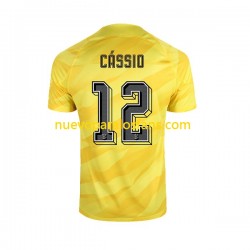 Camiseta de Fútbol Corinthians Cassio 12 Portero Hombre Exterior 2023-2024 Manga Corta