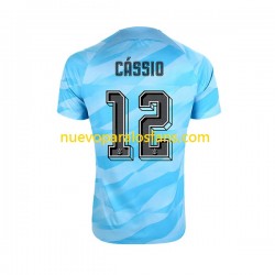 Camiseta de Fútbol Corinthians Cassio 12 Portero Hombre Casa 2023-2024 Manga Corta