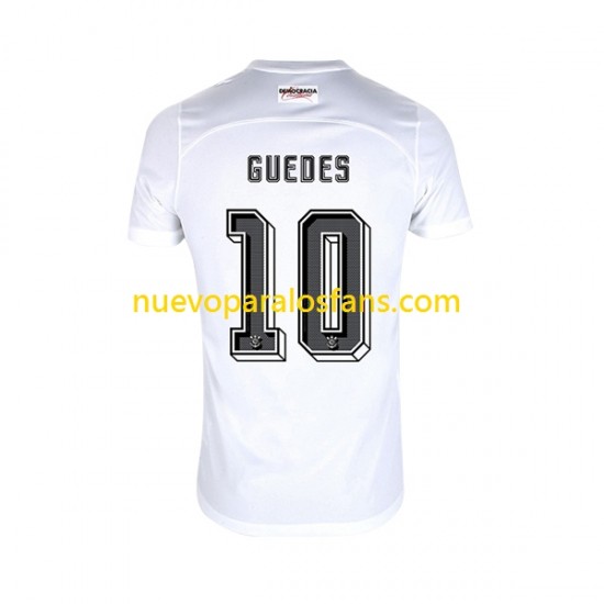 Camiseta de Fútbol Corinthians Guedes 10 Hombre Casa 2023-2024 Manga Corta