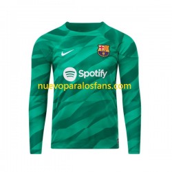 Camiseta de Fútbol FC Barcelona Portero Hombre Casa 2023-2024 Manga Larga