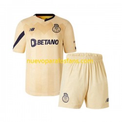 Camiseta de Fútbol FC Porto Niño Exterior 2023-2024 Manga Corta