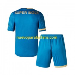 Camiseta de Fútbol FC Porto Niño Tercera 2023-2024 Manga Corta