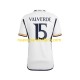 Camiseta de Fútbol Real Madrid Federico Valverde 15 Hombre Casa 2023-2024 Manga Corta