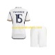 Camiseta de Fútbol Real Madrid Federico Valverde 15 Niño Casa 2023-2024 Manga Corta