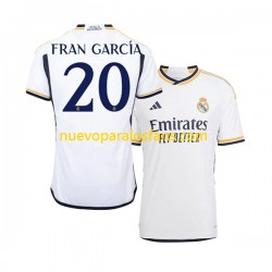 Camiseta de Fútbol Real Madrid Fran Garcia 20 Hombre Casa 2023-2024 Manga Corta