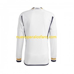 Camiseta de Fútbol Real Madrid Hombre Casa 2023-2024 Manga Larga
