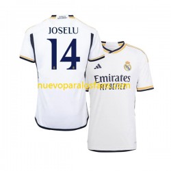 Camiseta de Fútbol Real Madrid JOSELU 14 Hombre Casa 2023-2024 Manga Corta