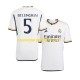 Camiseta de Fútbol Real Madrid Jude Bellingham 5 Hombre Casa 2023-2024 Manga Corta