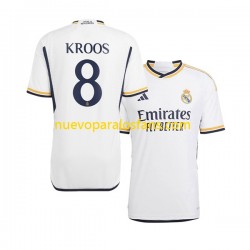 Camiseta de Fútbol Real Madrid Kroos 8 Hombre Casa 2023-2024 Manga Corta