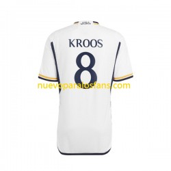 Camiseta de Fútbol Real Madrid Kroos 8 Hombre Casa 2023-2024 Manga Corta