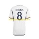 Camiseta de Fútbol Real Madrid Kroos 8 Hombre Casa 2023-2024 Manga Corta