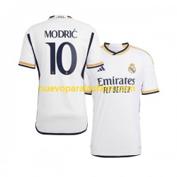 Camiseta de Fútbol Real Madrid Modrić 10 Hombre Casa 2023-2024 Manga Corta
