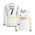 Camiseta de Fútbol Real Madrid Vinicius Junior 7 Hombre Casa 2023-2024 Manga Larga