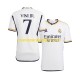 Camiseta de Fútbol Real Madrid Vinicius Junior 7 Hombre Casa 2023-2024 Manga Corta