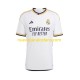 Camiseta de Fútbol Real Madrid Vinicius Junior 7 Niño Casa 2023-2024 Manga Corta