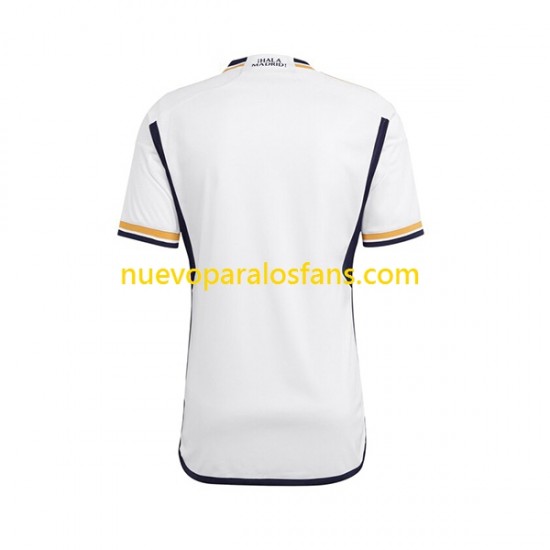 Camiseta de Fútbol Real Madrid Mujer Casa 2023-2024 Manga Corta