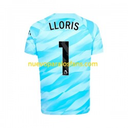 Camiseta de Fútbol Tottenham Hotspur Hugo Lloris 1 Portero Hombre Casa 2023-2024 Manga Corta