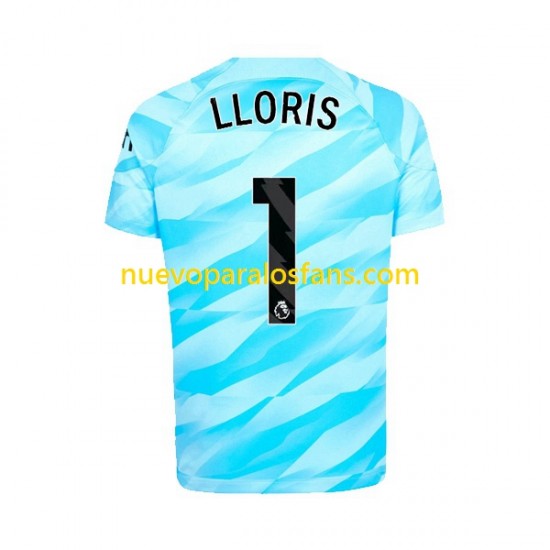 Camiseta de Fútbol Tottenham Hotspur Hugo Lloris 1 Portero Hombre Casa 2023-2024 Manga Corta