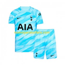 Camiseta de Fútbol Tottenham Hotspur Portero Niño Casa 2023-2024 Manga Corta