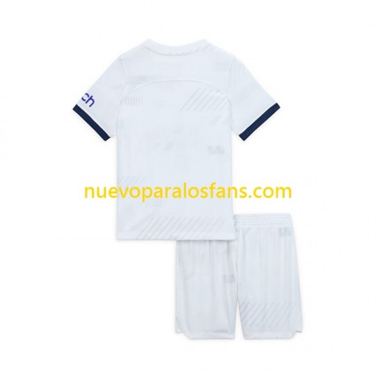 Camiseta de Fútbol Tottenham Hotspur Niño Casa 2023-2024 Manga Corta