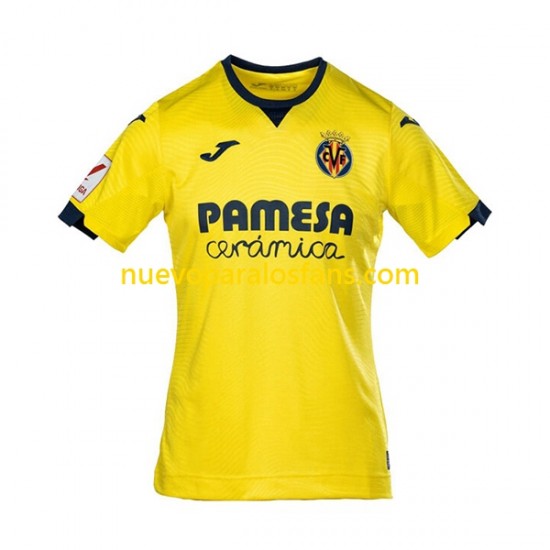 Camiseta de Fútbol Villarreal CF Hombre Casa 2023-2024 Manga Corta