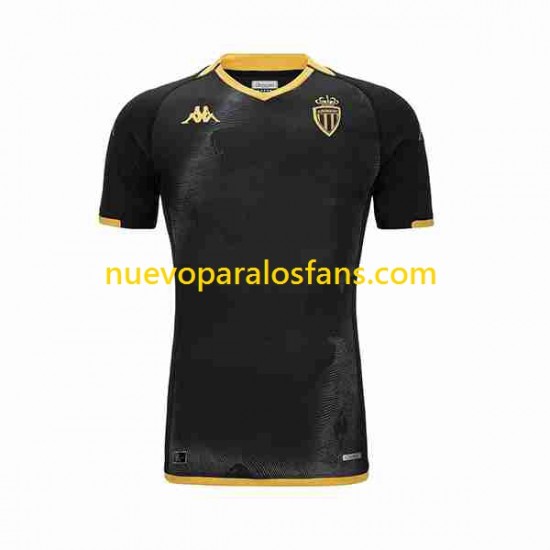 Camiseta de Fútbol AS Monaco Hombre Exterior 2023-2024 Manga Corta