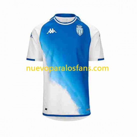 Camiseta de Fútbol AS Monaco Hombre Tercera 2023-2024 Manga Corta