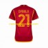 Camiseta de Fútbol AS Roma Paulo Dybala 21 Hombre Casa 2023-2024 Manga Corta