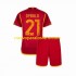 Camiseta de Fútbol AS Roma Paulo Dybala 21 Niño Casa 2023-2024 Manga Corta
