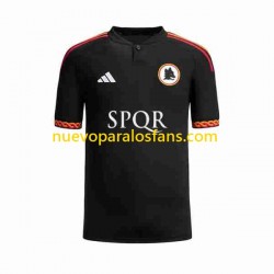 Camiseta de Fútbol AS Roma Hombre Tercera 2023-2024 Manga Corta