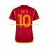 Camiseta de Fútbol AS Roma Totti 10 Hombre Casa 2023-2024 Manga Corta