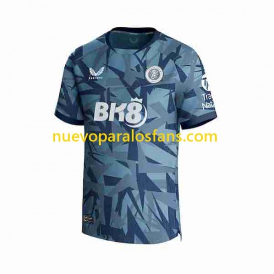 Camiseta de Fútbol Aston Villa Hombre Tercera 2023-2024 Manga Corta