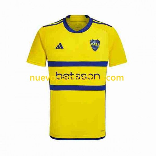 Camiseta de Fútbol Boca Juniors Hombre Exterior 2023-2024 Manga Corta