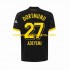 Camiseta de Fútbol Borussia Dortmund Karim Adeyemi 27 Hombre Exterior 2023-2024 Manga Corta
