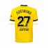 Camiseta de Fútbol Borussia Dortmund Karim Adeyemi 27 Hombre Casa 2023-2024 Manga Corta