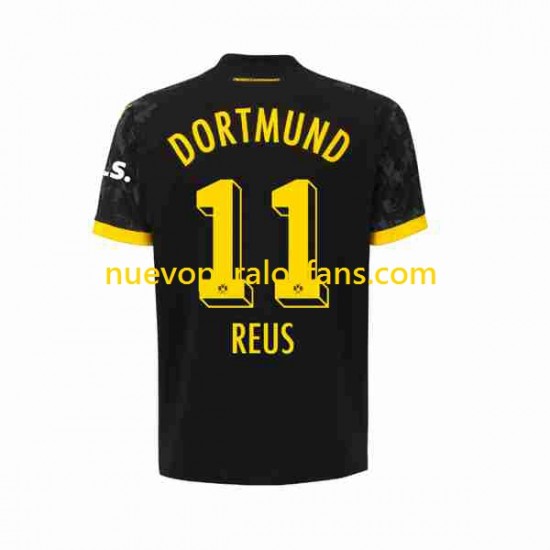 Camiseta de Fútbol Borussia Dortmund Marco Reus 11 Hombre Exterior 2023-2024 Manga Corta